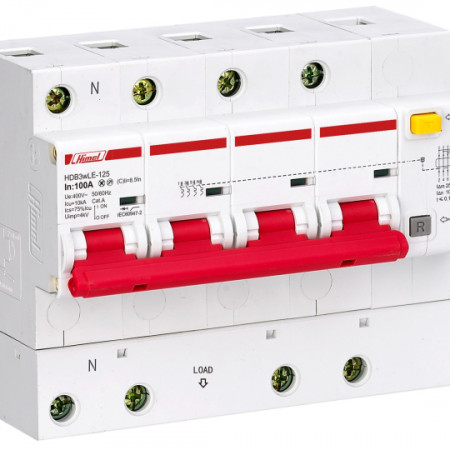 RCBO 4P 30mA 6kA (6 ~ 63A)