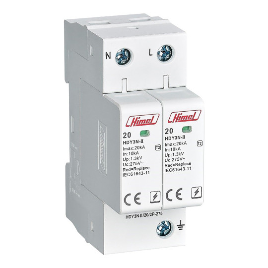 Thiết Bị Chống Sét Lan Truyền (SPD) 1P+N AC 275V